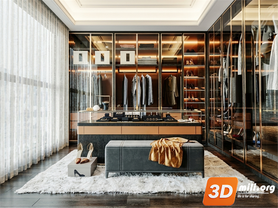 Wardrobe Skp Files 
